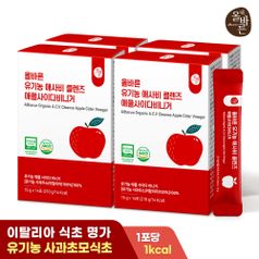 올바른 올바른 유기농 애사비 클렌즈 사이다비니거 14포 (4개)_이미지