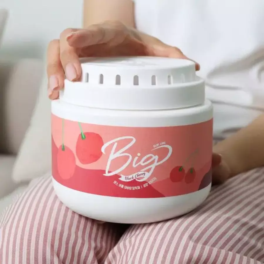 바스(BAS) 특대형 빅 실내 탈취제 블랙체리 1000g (1개)_이미지