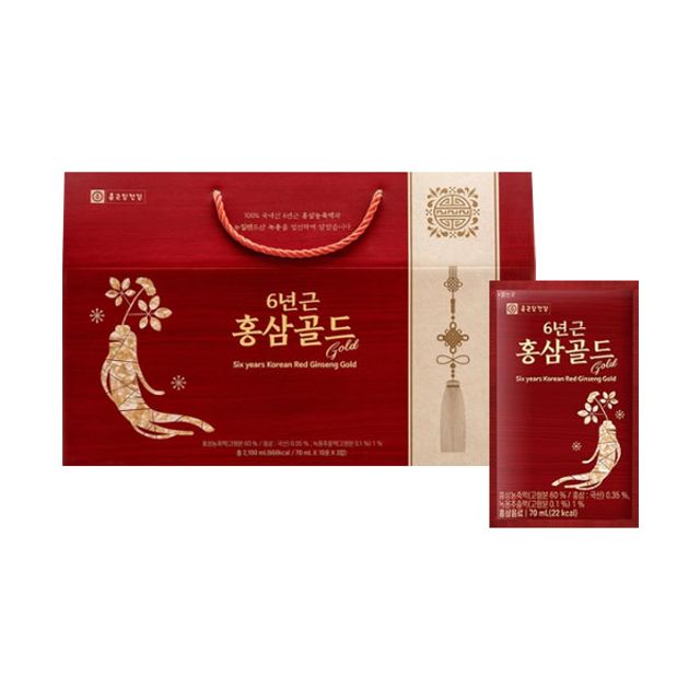 종근당건강 6년근 홍삼 골드 70ml 30포 (2개)_이미지