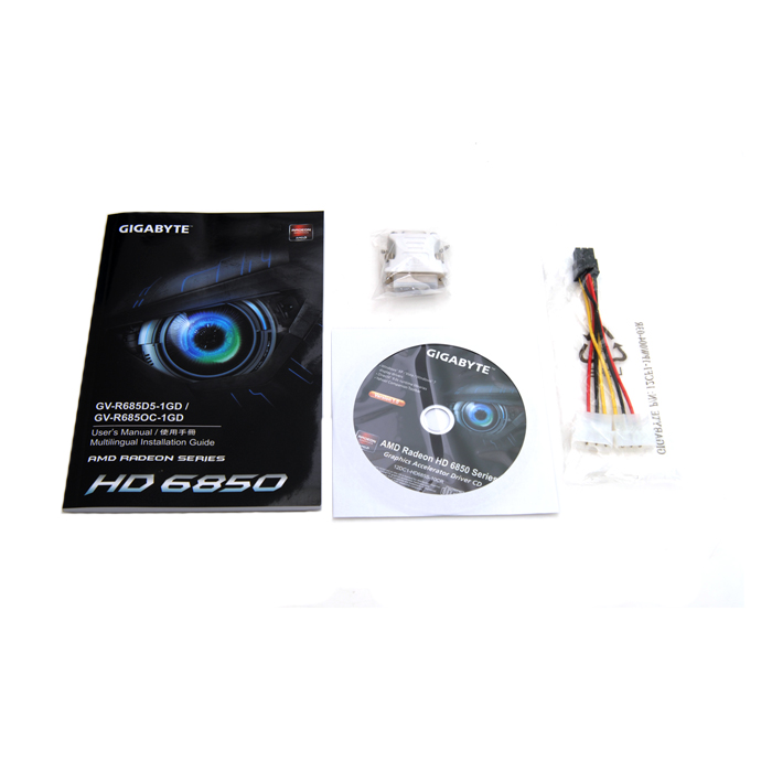 GIGABYTE �󵥿� HD 6850 UDV Over D5 1GB WINDFORCE 2X