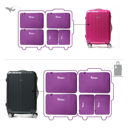 롤리키드 기내용 20인치 5종 + 수화물 24인치 5종 여행용 정리백 풀세트 10종_RTPSGST10