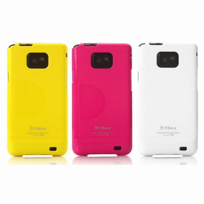 트라이디어 갤럭시S2 High Glossy UV Coating Color Jacket (SHW-M250S/K)