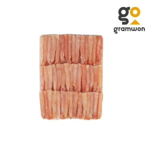 그램원 붉은 대게 다리살 홍게살 3단 700g 냉동 대게살 3단혼합살 국산 동해안