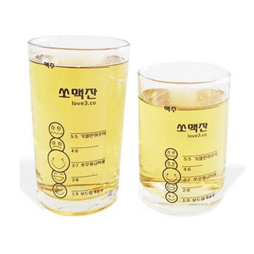 ㅤ황금비율소맥잔 245ml_이미지