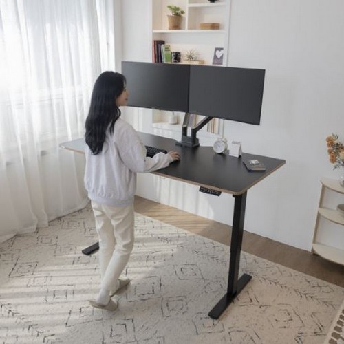 카멜마운트 핏쳐 E1 커스터마이징 높이조절 모션 스탠딩 책상  (1400x750)