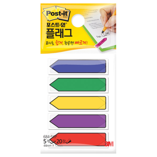 3M 포스트잇 화살표 플래그 684-5KP