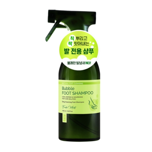 하라즈 버블 풋샴푸 프레쉬민트향 500ml (2개)_이미지