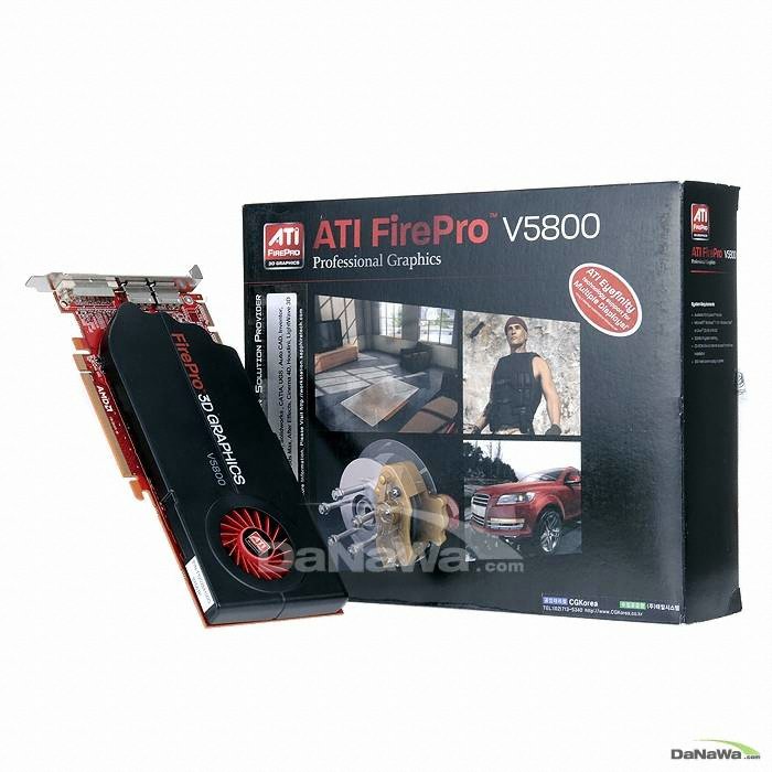 AMD FirePro V5800 D5 1GB CGKorea_이미지