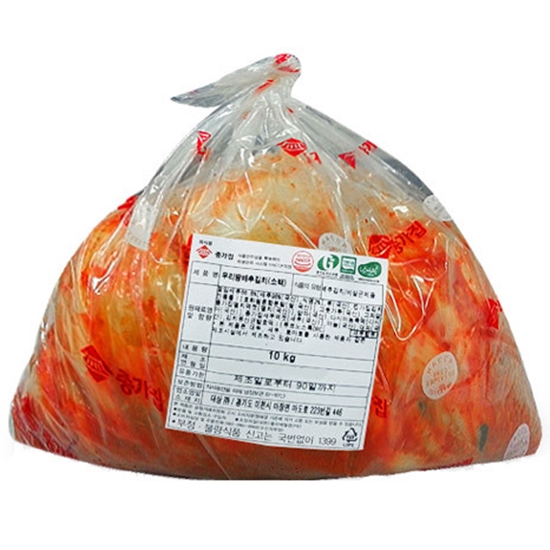 대상 종가 우리땅 배추김치 소백 10kg (1개)