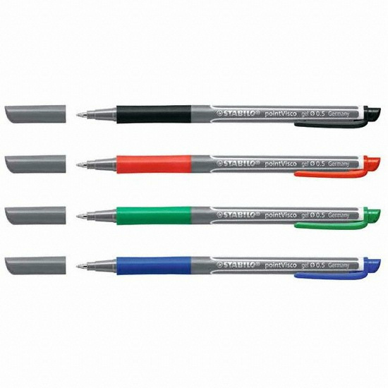 스타빌로 포인트비스코 XF 중성펜 0.5mm (10개)_이미지