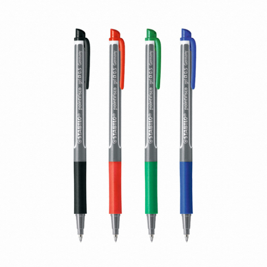 스타빌로 포인트비스코 XF 중성펜 0.5mm (10개)_이미지
