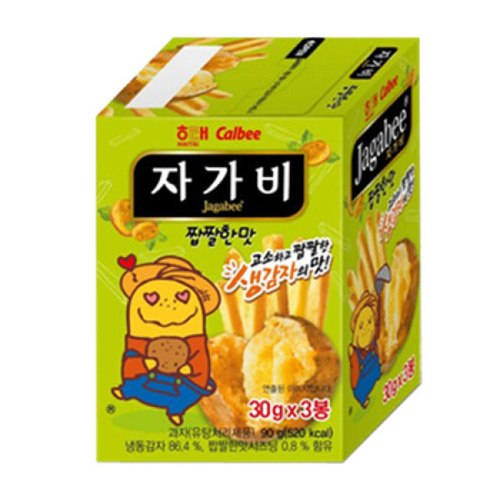 해태제과 자가비 짭짤한맛 90g (1개)_이미지