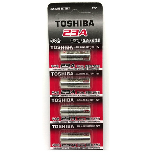 도시바 알카라인 23A (4개)_이미지