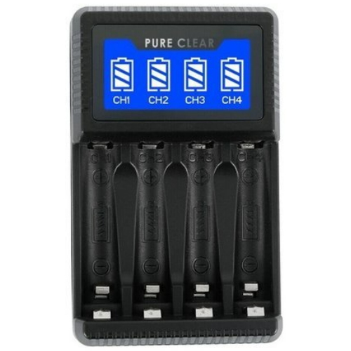 퓨어클리어 SW-4N AA AAA USB 4구 충전기_이미지