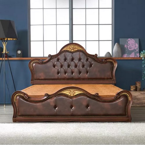 이조농방 로얄퀸즈 브라운 흙침대 Q (분리형황토볼)_이미지