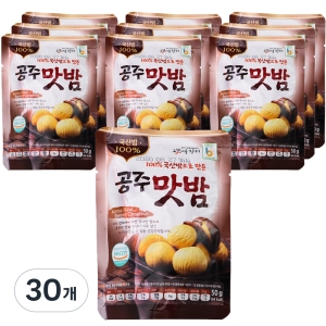 농가애 국산밤으로 만든 꿀맛 공주맛밤 50g (30개)_이미지
