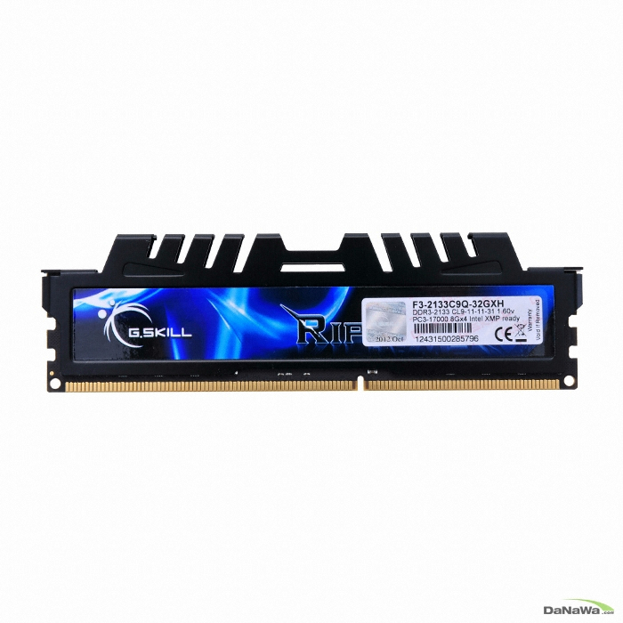 G.SKILL DDR3-2133 CL9 RIPJAWS XH 패키지 티뮤 (32GB(8Gx4))_이미지