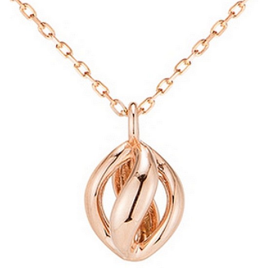 한국금거래소 골드쉘 14K 플라워버드 목걸이