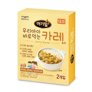 일동후디스 아기밀 우리아이 바로먹는 카레소스 160g (3개)_이미지