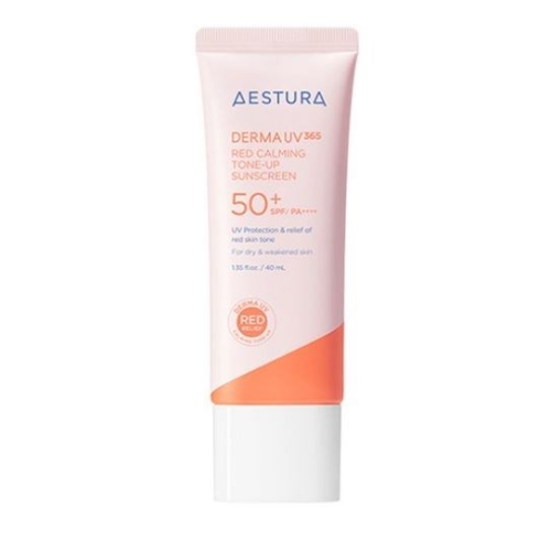에스트라 더마 UV 365 레드 진정 톤업 선크림 40ml (3개)_이미지