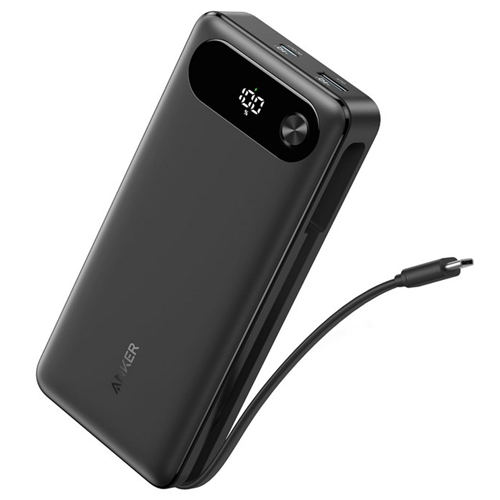ANKER 87W 보조배터리 C타입 케이블 일체형 A1383 20000mAh_이미지