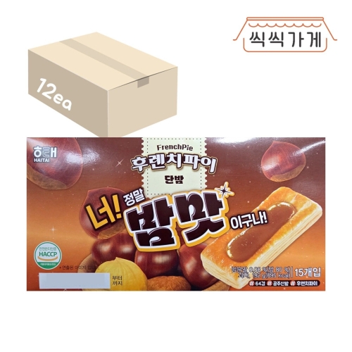 해태제과 후렌치파이 단밤 192g (12개)_이미지