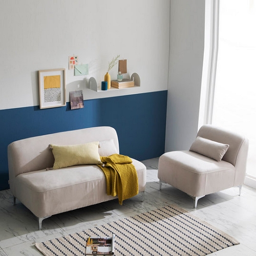 로사 아쿠아텍스 패브릭 소파 2+1인용