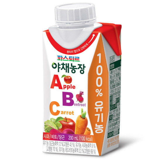 파스퇴르 야채농장 ABC 200ml (72개)_이미지