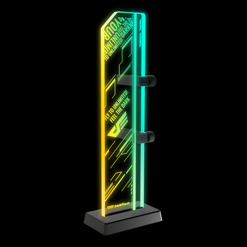 darkFlash DL280 ARGB 강화유리 그래픽카드 지지대_이미지