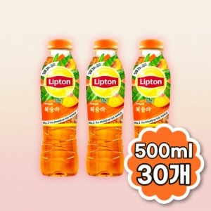 롯데칠성음료 립톤복숭아 500ml (30개)_이미지