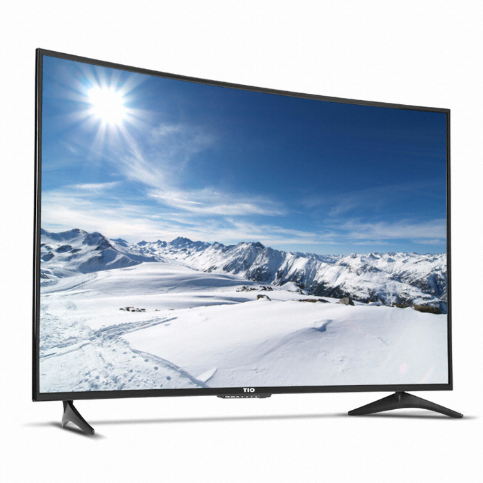 ũ�ν����� TIO 5525K UHD Ŀ��� TV