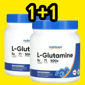 뉴트리코스트 L-글루타민 파우더 무맛 500g (2개)_이미지