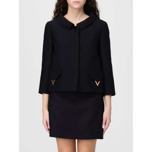 �߷�Ƽ�� Womans Jacket Valentino 8BCE5Y51CF Black 0NO
