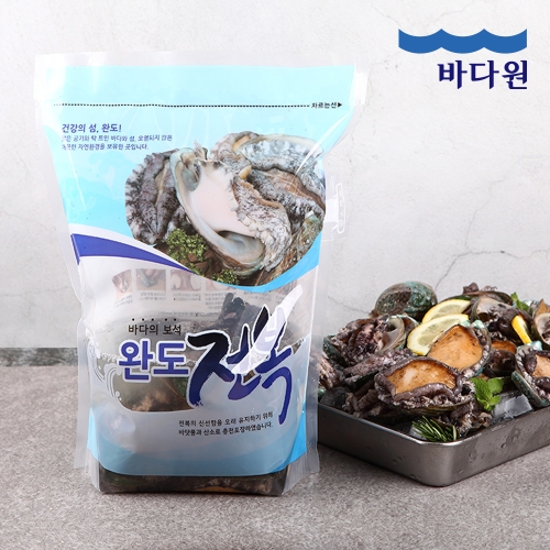 바다원 완도 활전복 12~13미 내외 1kg (1개)_이미지