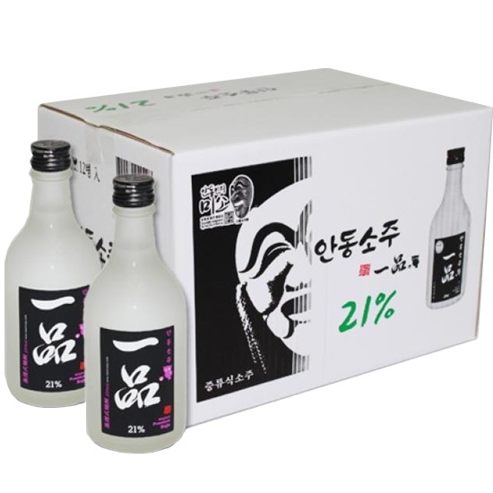 안동소주일품 일품 350ml 6입 세트 (21도)이미지입니다. 누르면 해당 게시물로 새창이동합니다.