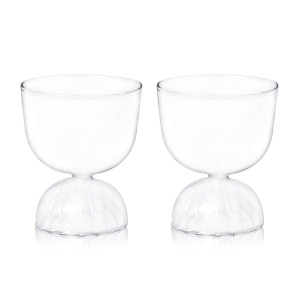 티니블랑 벨 칵테일 글라스 300ml 2P / 칵테일잔 술잔 유리잔 아이스크림컵 디저트 요거트_이미지