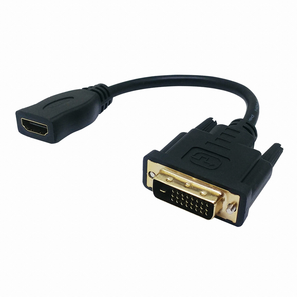 대원TMT DVI-D to HDMI 변환 젠더 (DWG-HFDM-0.2M)_이미지