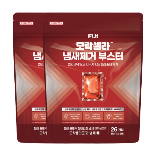 피지(FIJI) 모락셀라 냄새제거 부스터 샌달우드향 26개입 (2개)_이미지