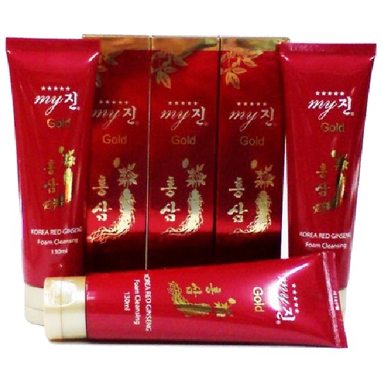 마이진 골드 홍삼 폼 클렌징 130ml (1개)_이미지