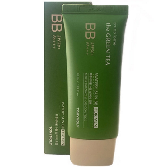 토니모리 더 그린티 트루바이옴 수분 선 비비 포맨 50ml (1개)_이미지