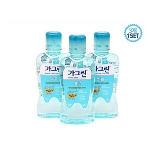 가그린 제로 250ml-3EA K1777