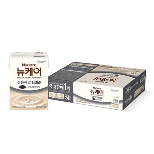 대상웰라이프 뉴케어 고소한 검은깨 플러스 200ml (24개)