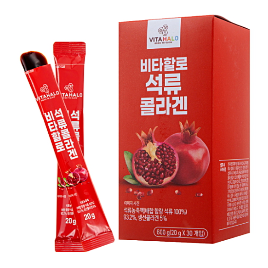쿠팡 비타할로 석류 콜라겐 30포이미지입니다. 누르면 해당 게시물로 새창이동합니다.