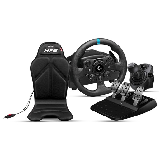로지텍 G923 레이싱 휠 (+HF8진동시트,시프터(3페달),정품)