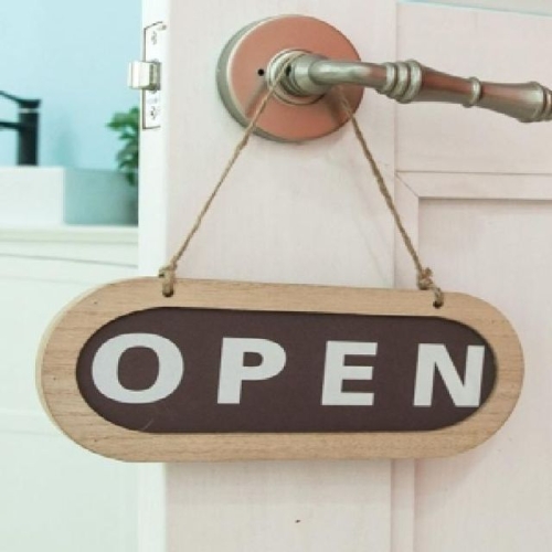 팬택 베가 우드 타원 OPEN CLOSED 걸이바보사랑_이미지
