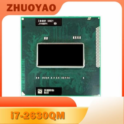 i7-2630QM CPU 프로세서 i7 SR02Y 2.0 GHz 6M 45W 소켓 G2 rPGA988B 한개옵션0