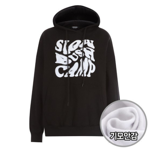 샵앤 FW 국산 방한 슬로우 기모 후드 티셔츠 ODA-WSH-20131_이미지