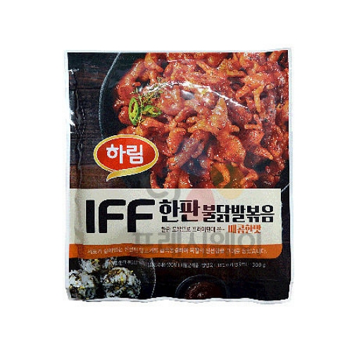 하림 IFF 한판 불닭발볶음 매콤한맛 300g (1개)