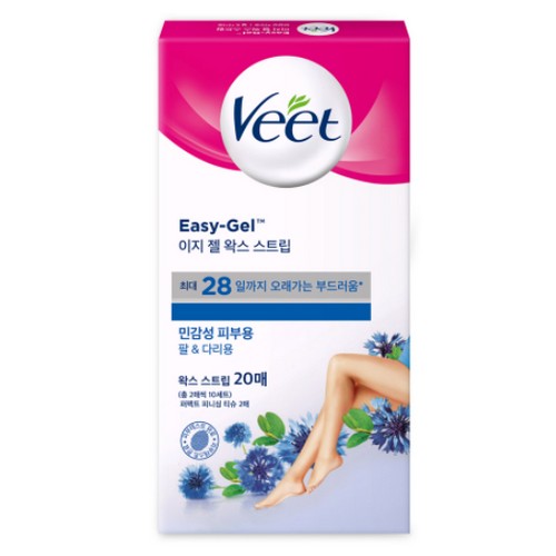 이지 젤 왁스 스트립 민감성 피부용 20매