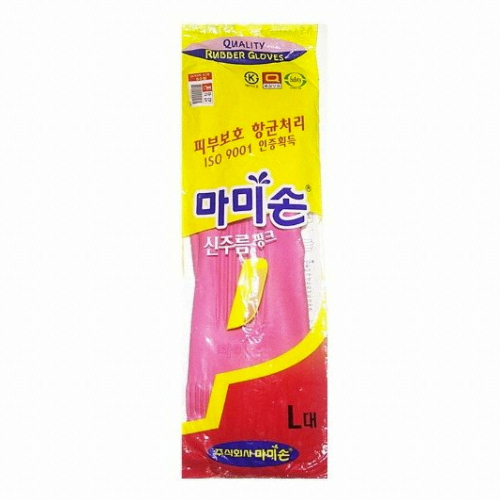 마미손 신주름 고무장갑 (대)